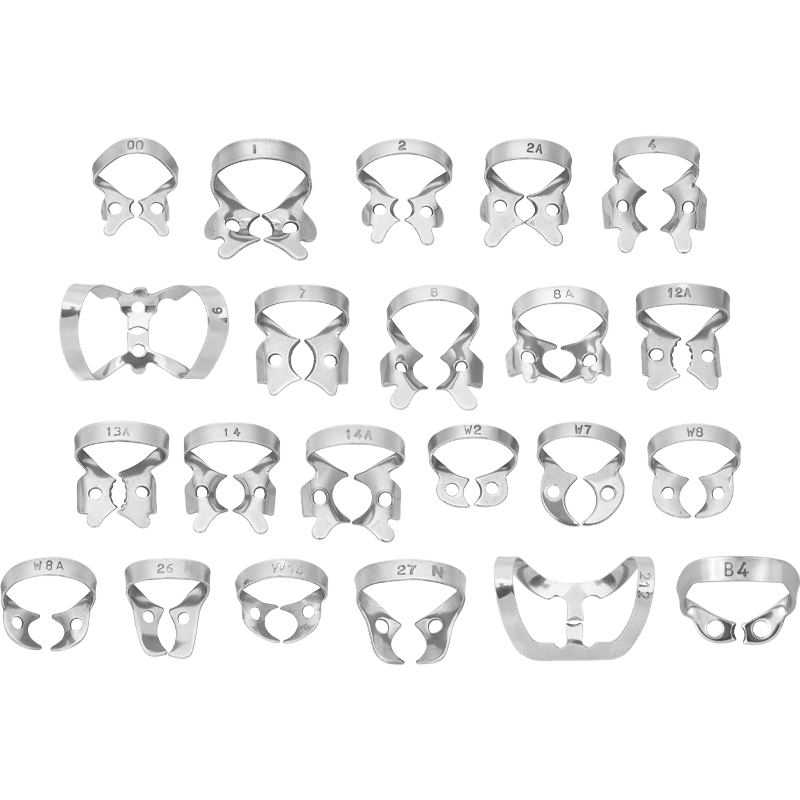 Proclinic Kofferdamklamrar – Winged Clamps N.00