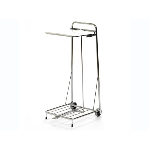 Säckhållare - 60L förkr m pedal, plåtlock