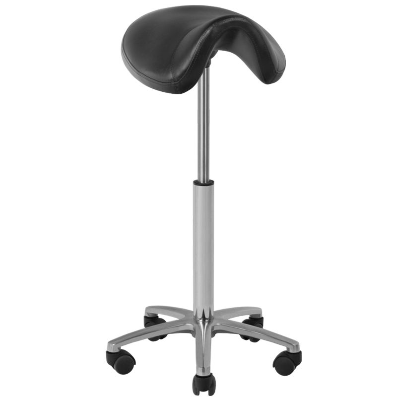 Kosmetisk frisörstol 001b hög svart