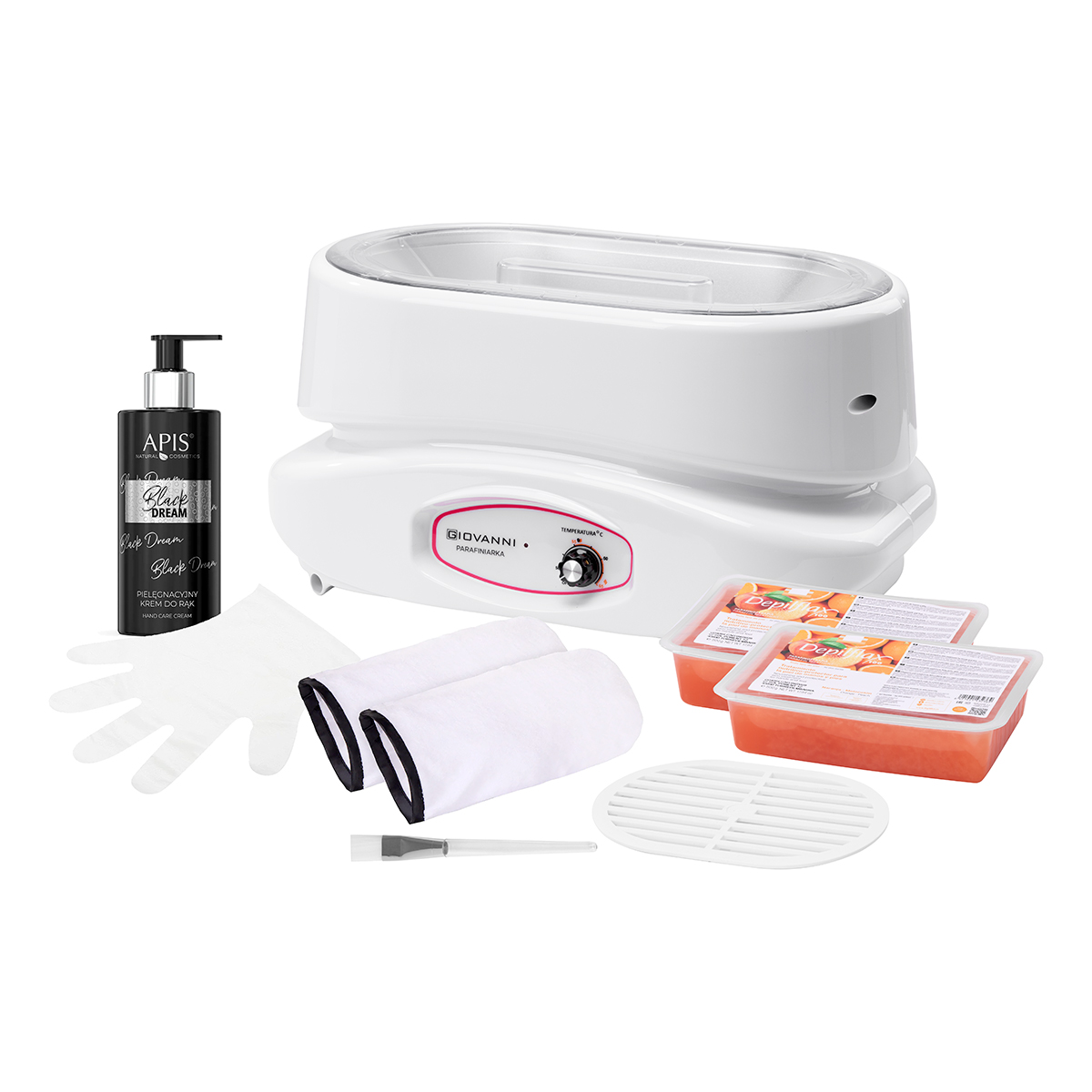 Set B paraffinmaskin 220 W Giovanni