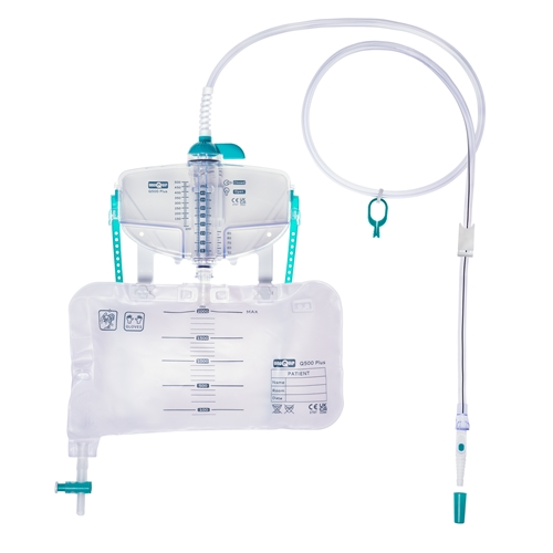 Urimeter Timdiures Q500 Plus Unoquip – 2,0L 150cm sl tömbar nålfri – 10 st
