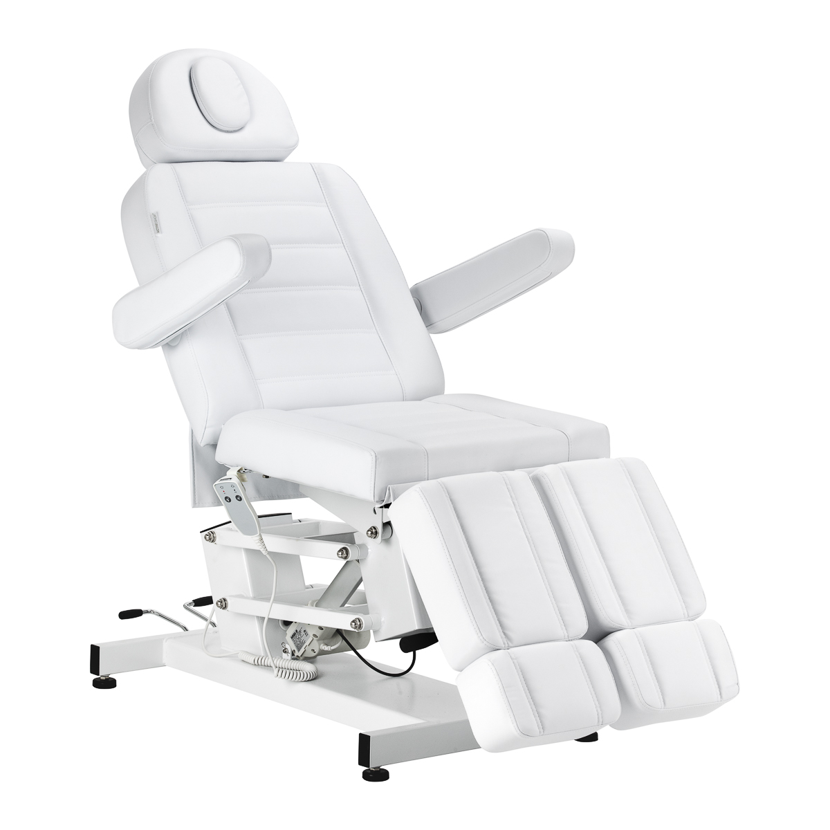 Elektrisk pedicurestol Azzurro 706 med 1 motor hvid