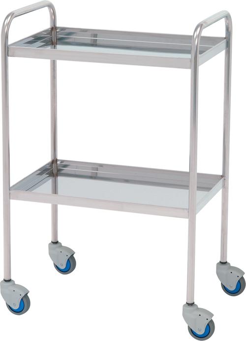 Instrumentbord – 2 hyllplan – 60x40x87 cm – Skålformade hyllplan