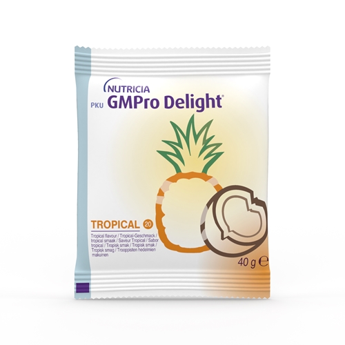 PKU GMPro Delight 20 - 30 x 40 g Tropischer Geschmack - 30 St.