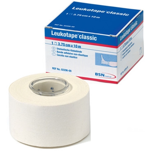 Sporttape Leukotape Classic - 3,75 cm x 10 m weiß latex - 5 St.