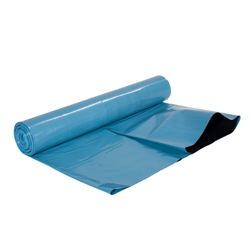 Affaldssæk i LD-plast COEX - 410L 1100x1450mm 70my bl/sort - 10 stk