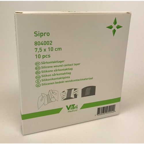 Silikonekompres Sipro - 20x30 cm - 3 stk.