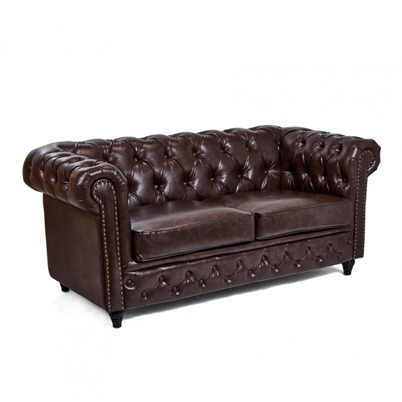 DOCK - brązowa sofa do poczekalni
