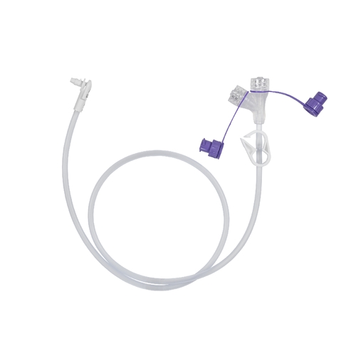 Slang Secur-Lok MIC-Key ENFit – vinklad 90° 60cm medicinport – 5 st