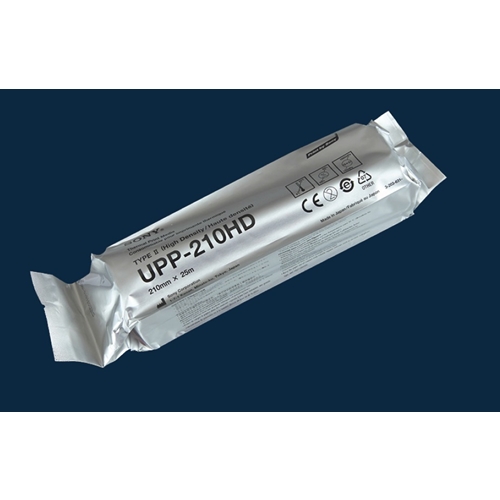 Videoprintpapier für Ultraschall - 210 mm x 25 m Sony UPP-210HD - 5 St.