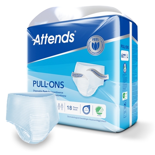 All-in-One Inkontinenz-Pants - Attends Pull-Ons 6 L - 72 St
