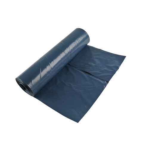 Affaldssæk LD-plast PolyCOEX - 125L 750x1150mm 50my blå/sort - 25 stk