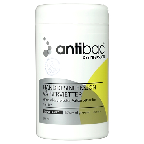 Handdesinfektionstücher Antibac - 17x22cm 70 St./Rolle - 70 St.