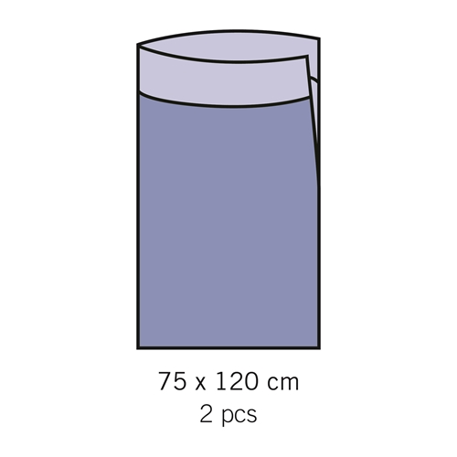 OP-Schutz-Beinüberzug evercare - 75x120cm 2 St - 36 St