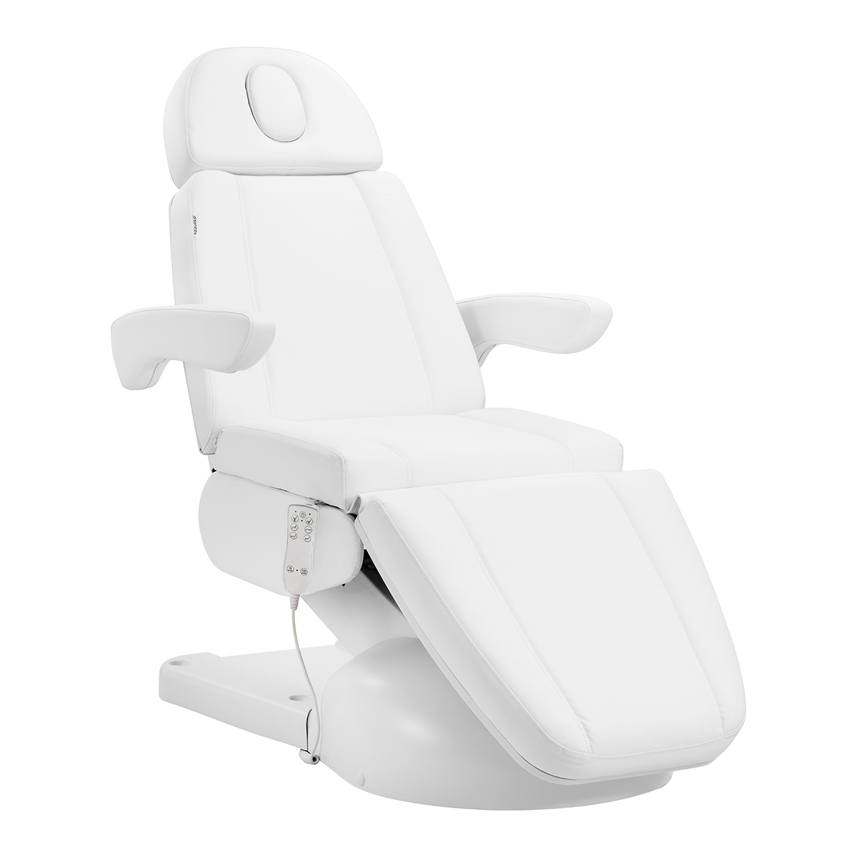 Kosmetikstol Azzurro Lux 3m vit med värme