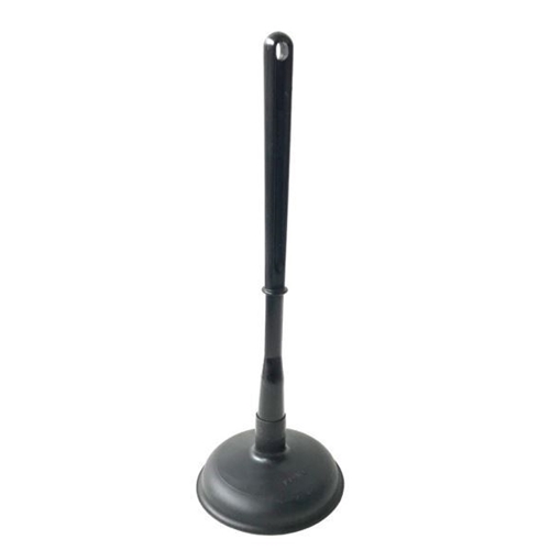Abflussreiniger mit Stiel - 40 cm Schwarz - 3 St.