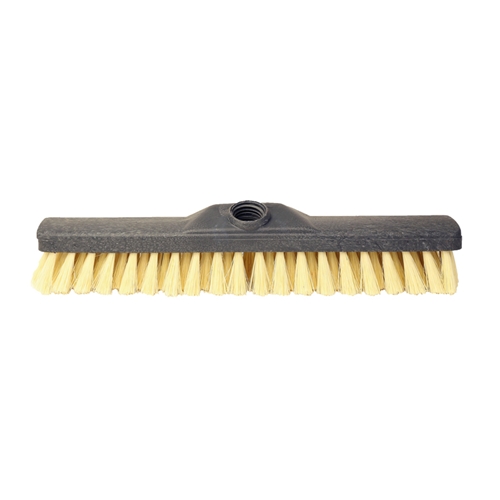 Levangbørste med plastbagside MAX - 30 cm blød fiber gevind