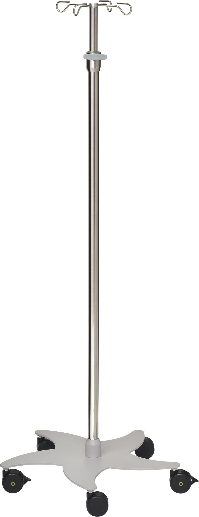 Stojak kroplówkowy i pompa infuzyjna - 4 haczyki - średnica rury 33/25 mm - design