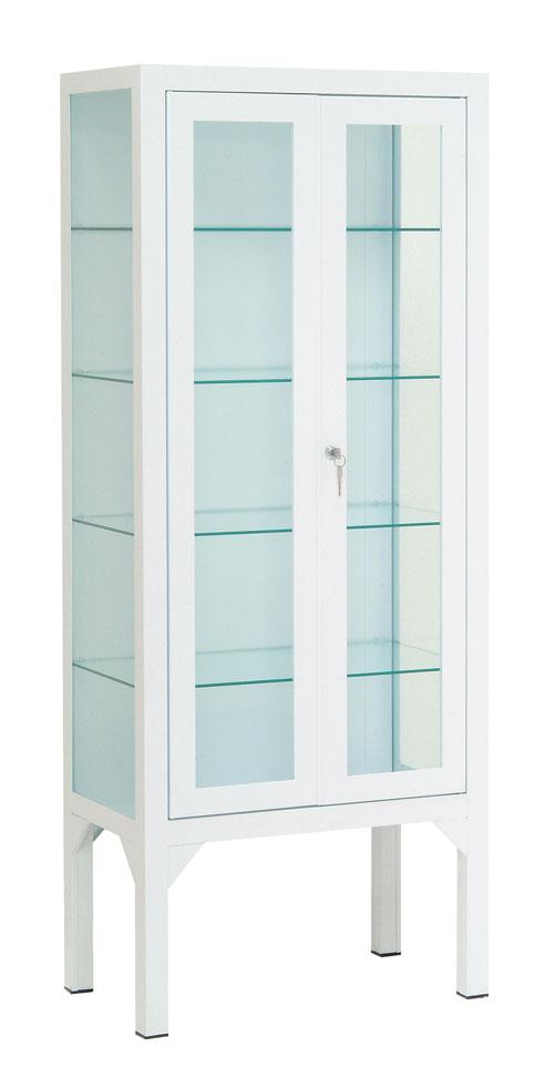 Instrumentskåp – 60x35x150 cm – 4 individuella benstöd – 2 dörrar