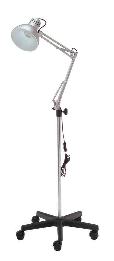 Lampa diagnostyczna - żarówka 100W - podstawa z PVC