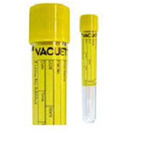 VACUETTE vakuumrør til urin - 10,5 ml uden tilsætning gul - 50 stk.