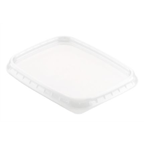 PP rectangular lid Delipack - 108x82mm transparent - 50 pcs