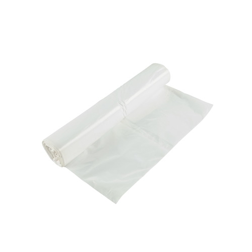 Abfallsack aus weißem LLD-Kunststoff - 70L 870x850mm 35my Basko 60 - 15 St
