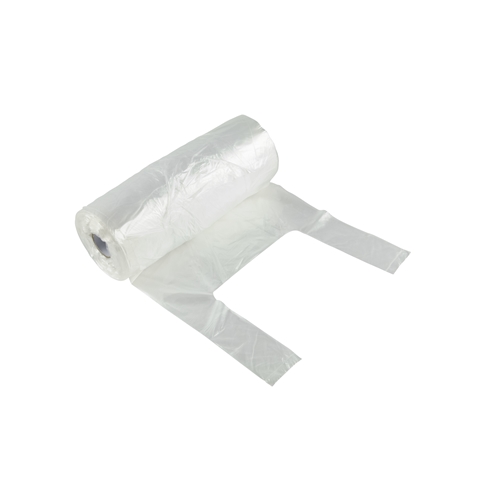 Hedelmäpussi HDPE solmukahvoilla läpinäkyvä - 3 kg 210/130x400 mm 10 my - 320 kpl