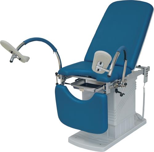Elektryczny fotel ginekologiczno-urologiczny z podnóżkami nowy model