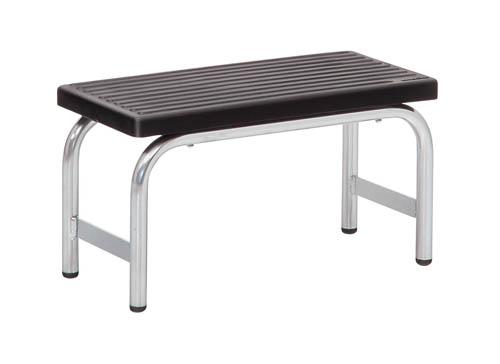 Bedientritt - 1 Stufe - 20 cm breit - Chrom