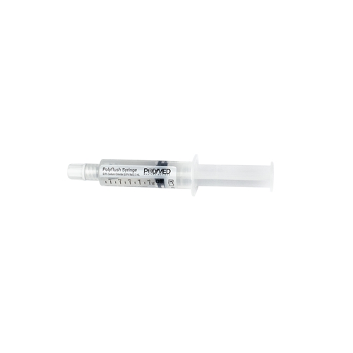 Esitäytetty ruisku Polyflush DS - 5 ml 0,9 % NaCl LL täysin steriili - 30 kpl