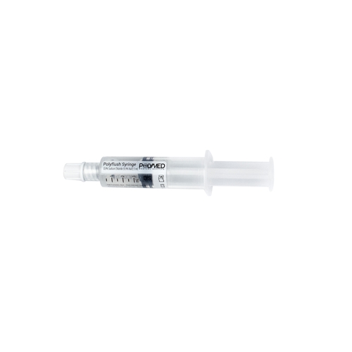Esitäytetty ruisku Polyflush DS - 3 ml 0,9 % NaCl LL täysin steriili - 30 kpl