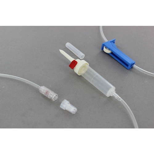 Infusionsaggregat med luftning L86 GL – 175cm Flowstop BV – 100 st