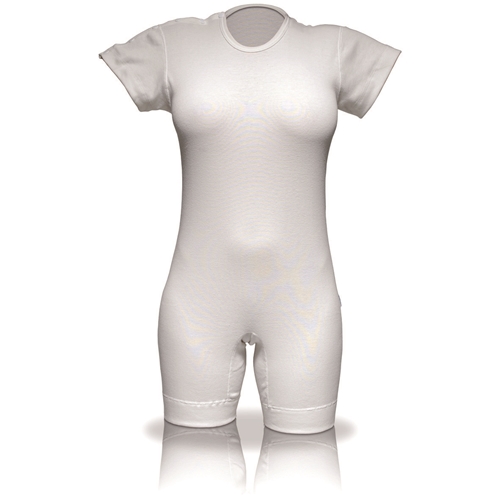 Pyjama Inko mit kurzen Beinen - Sanicare offene rechte Schulter XL