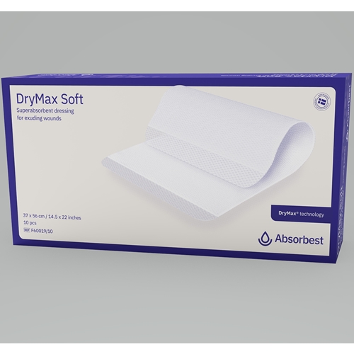 Superabsorberende bandage DryMax Soft - 37x56 cm - 10 stk