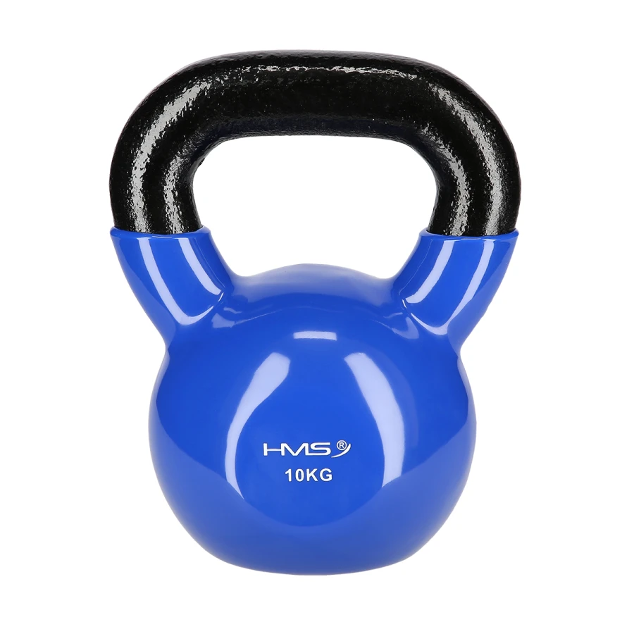 Blå kettlebell i støbejern HMS KNV
