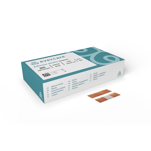 Evercare Injektionspflaster Vliesstoff beige 2x4 cm 200 St.