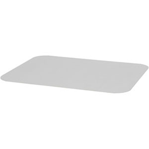 Lid for aluminium container 990ml - 220x170mm white for 1028708 - 500 pcs