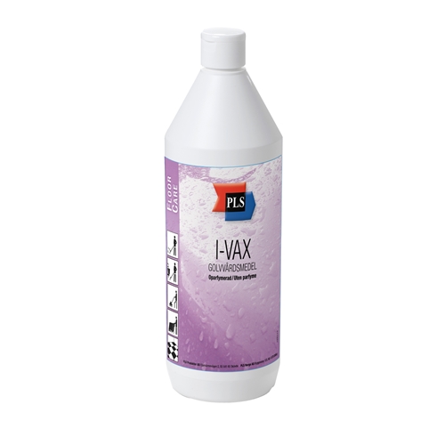 Gulvplejemiddel I-vax - 1L uparfumeret - 12 stk