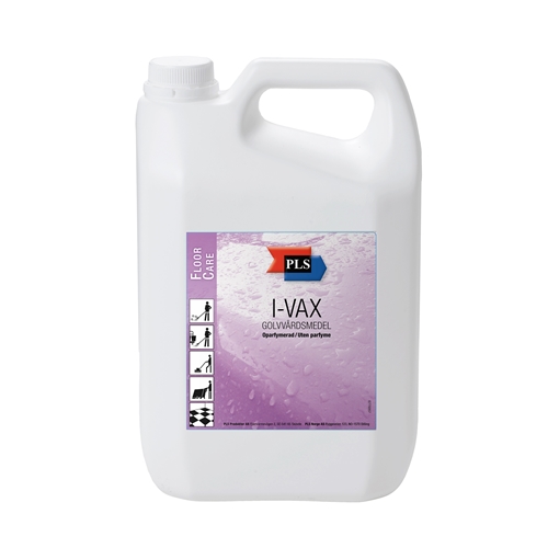 Gulvplejemiddel I-vax - 5L uparfumeret - 3 stk