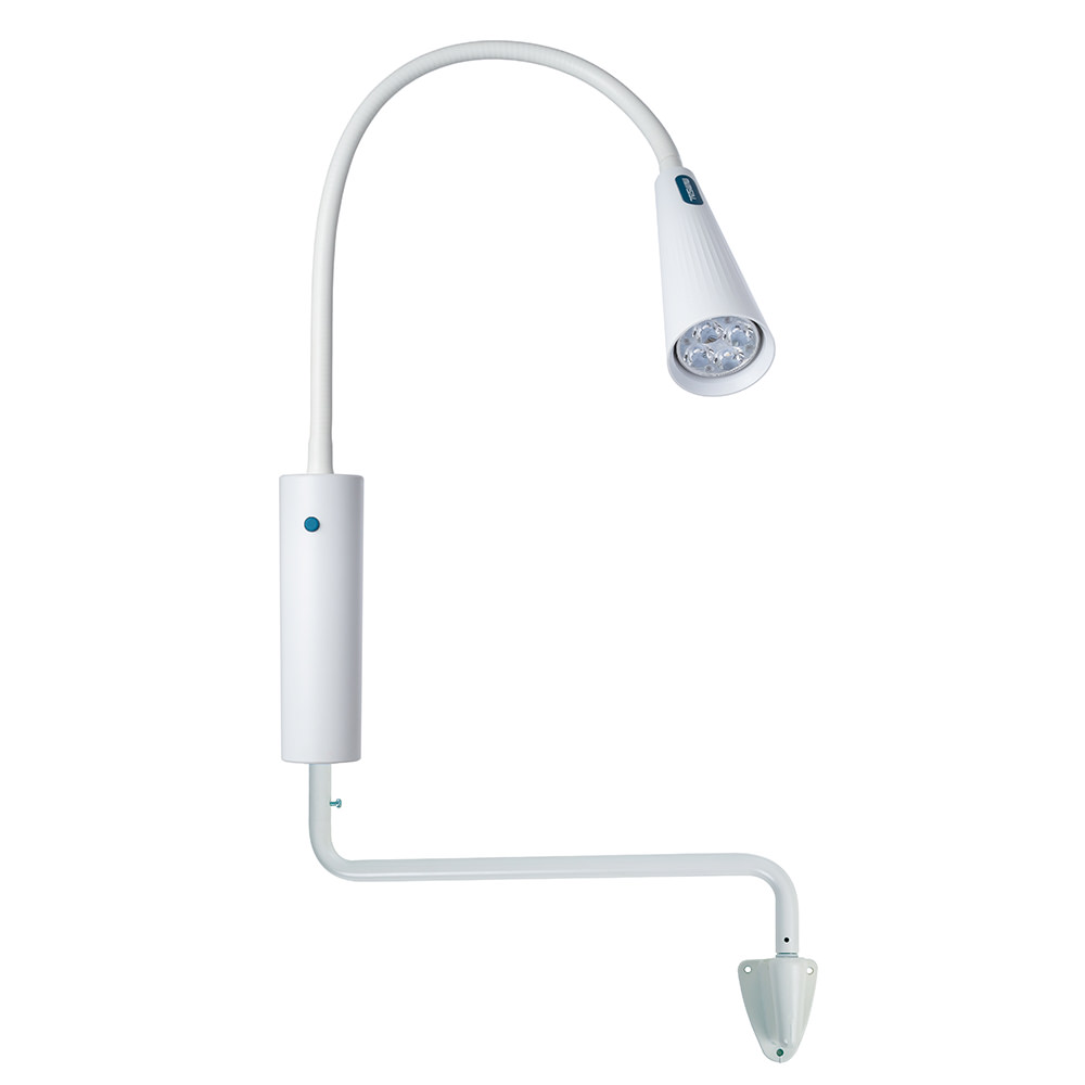 Lampa zabiegowa ścienna z ramieniem przedłużającym LUXIFLEX LED PLUS II 50 000 luksów