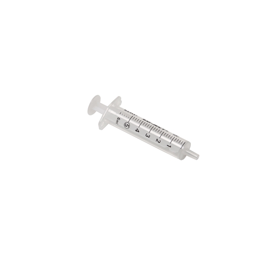 Luer-sprøjte 2-komponent KD-Ject - 5 ml grad 0,2 ml centrisk - 100 stk