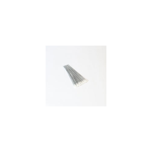Öronpinne aluminium Dansu - 15cm m bomull 2mm - 100 st