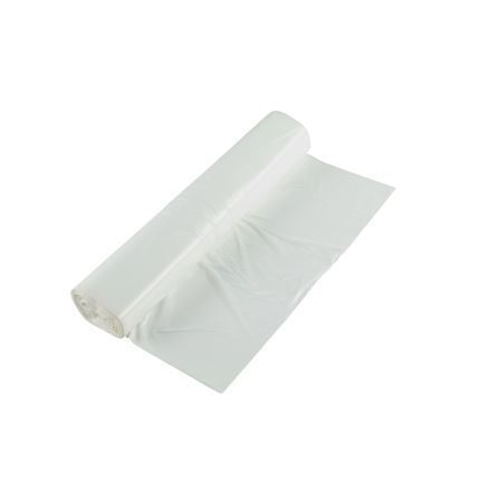 Affaldspose i HD-plast 30L 510x570mm 10my hvid 100 stk