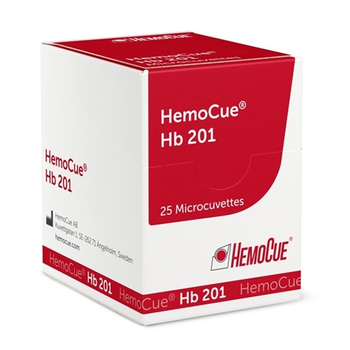Kuvette HB HemoCue 201 - 25 stk x 4 enkeltpakninger - 100 stk