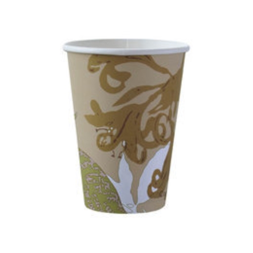 Eco Papierbecher 36 cl gemustert kunststofffrei 50 Stück