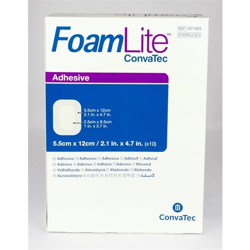 Tyndt skumforbinding med silikone FoamLite - 5x12 cm Border Lite - 10 stk