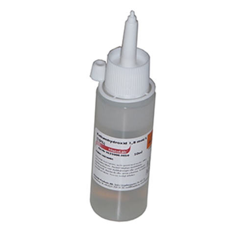 Kaliumhydroxid 10% – 50ml flaska 1,8mol/l