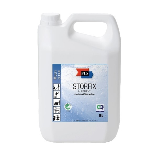 Grovrengøringsmiddel Storfix - 5L uparfumeret pH=10,3/9 Svanemærket - 3 stk
