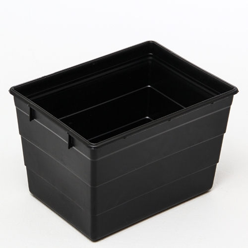 Riskavfallsbox San Sac - 25lit utan lock svart
